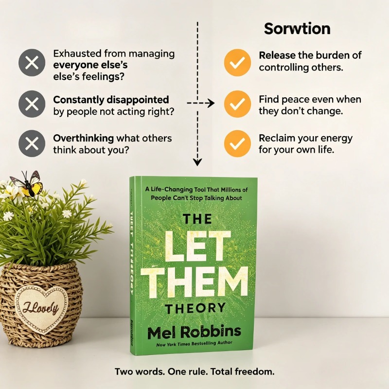 The Let Them Theory By Mel Rob - Health & Wellness Fairs recension och pris