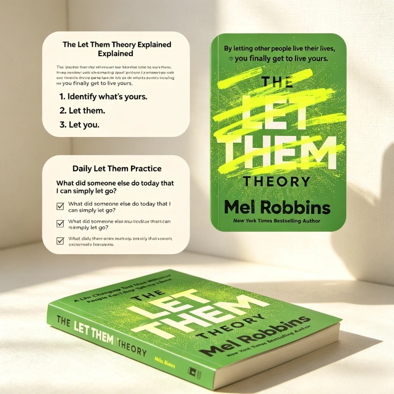 The Let Them Theory By Mel Rob - Health & Wellness Fairs recension och pris