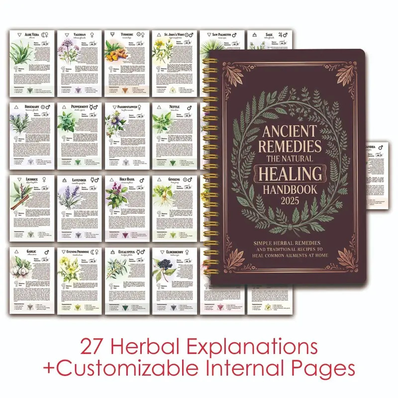 Natural Remedies Handbook with - Health & Wellness Fairs recension och pris