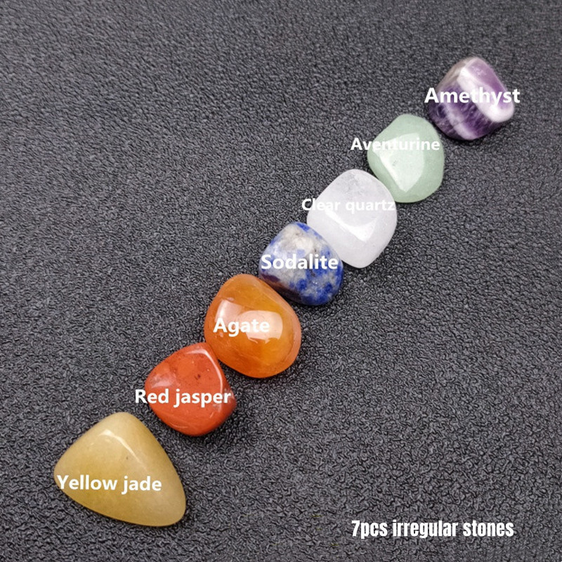 Set Hexagon Rose Quartz Gems 1 - Healing Crystal Set recension och pris